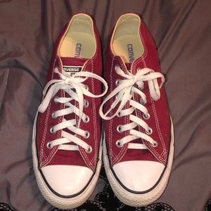 Maroon Converse